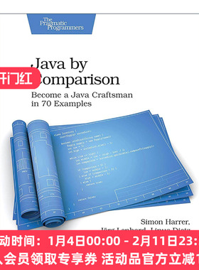英文原版 Java by Comparison 比较 通过70个示例成为Java工匠 计算机编程 Simon Harrer 英文版 进口英语原版书籍