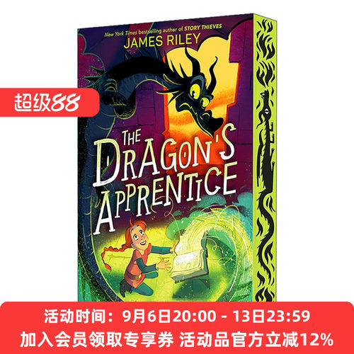 英文原版 The Dragon's Apprentice 龙的学徒 儿童奇幻小说 James Riley 英文版 进口英语原版书籍