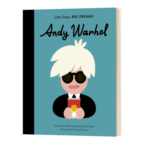 英文原版 Little People, Big Dreams：Andy Warhol  小人物大梦想儿童精装绘本 安迪·沃霍尔