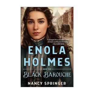 英文原版 Enola Holmes and the Black Barouche 埃诺拉福尔摩斯和色四轮马车 影视原著 精装 英文版 进口英语原版书籍
