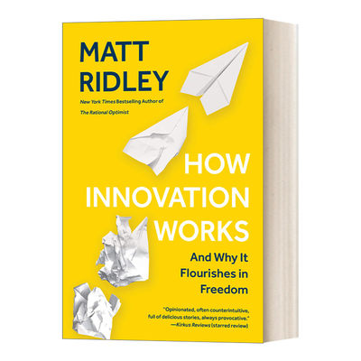 英文原版 How Innovation Works 创新的起源 马特·里德利 英文版 进口英语原版书籍