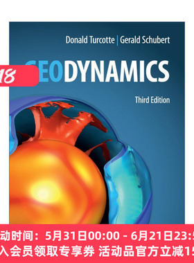 地球动力学  英文原版 Geodynamics Donald Turcotte 英文版 进口英语原版书籍