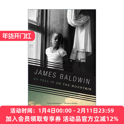 英文原版 Go Tell It on the Mountain Vintage International 去山巅呼喊 向苍天呼吁 James Baldwin 英文版 进口英语原版书籍