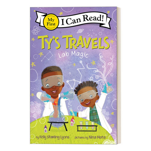 泰的旅行 英文原版 Ty's Travels Lab Magic 实验室魔术 My First I Can Read分级阅读 英文版 进口英语原版书籍