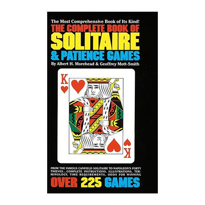 英文原版 The Complete Book of Solitaire and Patience Games 纸牌和耐心游戏大全 插图说明指南 现代霍伊尔Albert H. Morehead