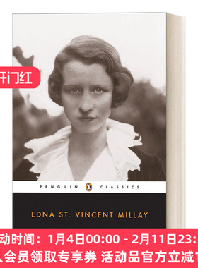 英文原版 Early Poems of Edna St.Vincent Millay Penguin Twentieth-Century Classics 埃德娜·圣·文森特·米莱早期诗歌选集