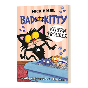 小猫 书籍 Kitty 进口英语原版 英文版 麻烦 坏猫咪系列 Trouble Kitten Bad 英文原版