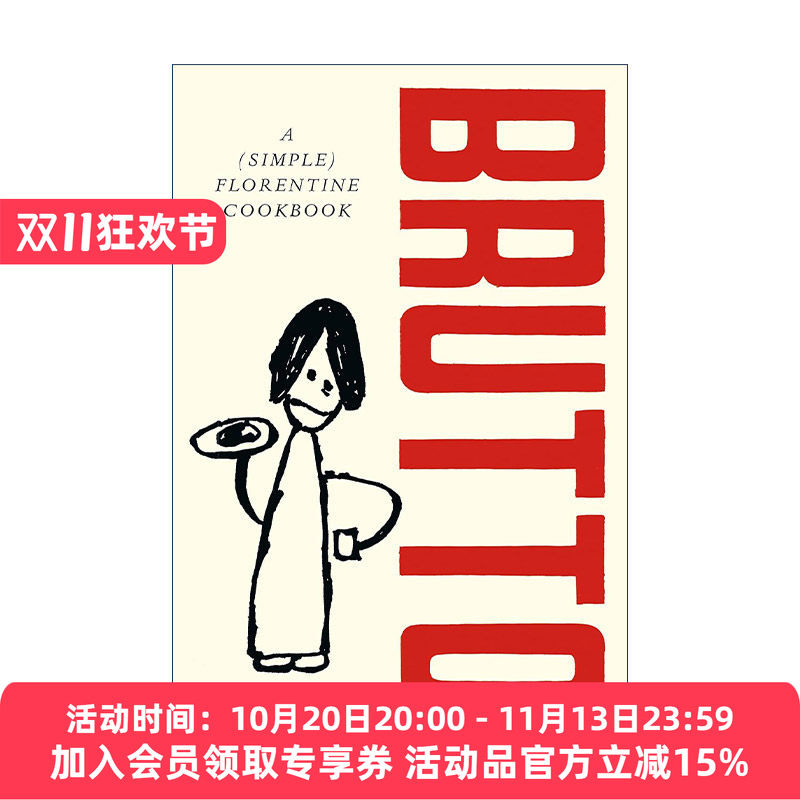 英文原版 Brutto 英国名厨拉塞尔·诺曼餐厅Trattoria Brutto 食谱书 米其林推荐餐厅 精装 英文版 进口英语原版书籍