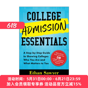 英文原版 College Admission Essentials 大学入学申请指南 招生专家建议 面试 Ethan Sawyer 英文版 进口英语原版书籍