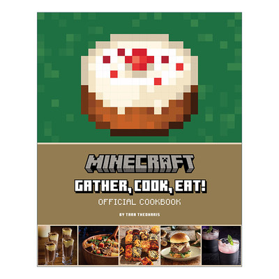 英文原版 Minecraft Gather Cook Eat 我的世界 官方食谱书精装 英文版 进口英语原版书籍