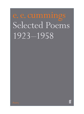 E.E.卡明斯诗选 英文原版 Selected Poems 1923-1958 英文版 进口英语原版书籍