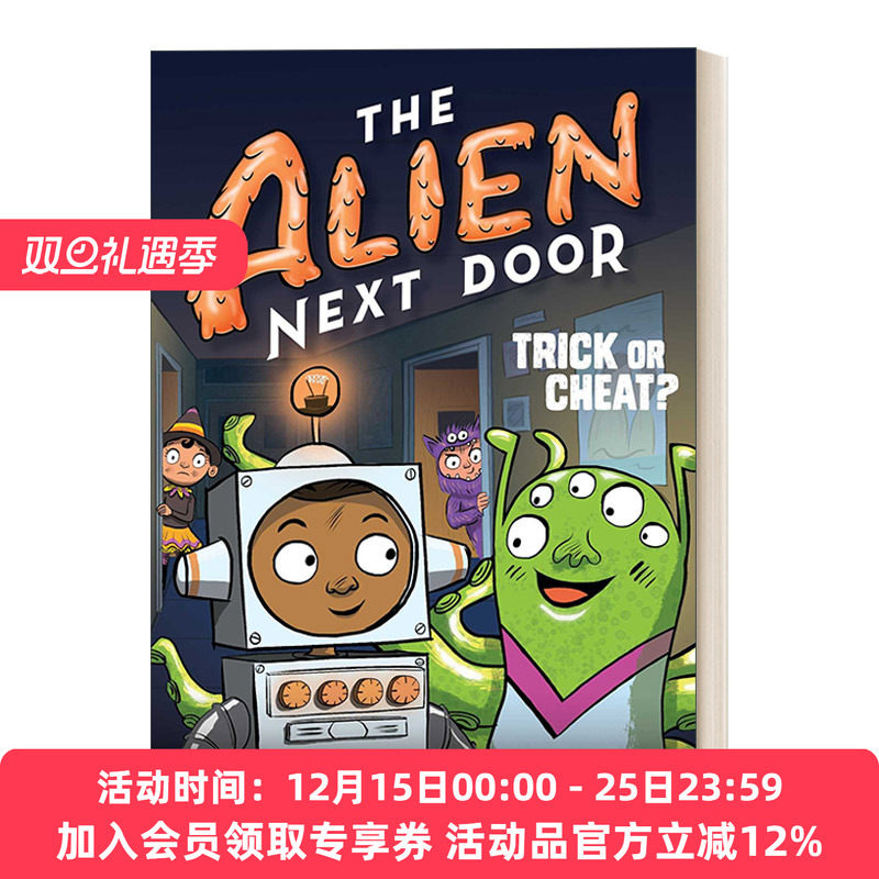 英文原版 The Alien Next Door 4: Trick or Cheat?  隔壁的外星人4 英文版 进口英语原版书籍