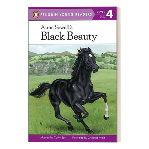 英文原版 Anna Sewell's Black Beauty - Penguin Young Readers Level 4 企鹅青少分级阅读4级 英文版 进口英语原版书籍