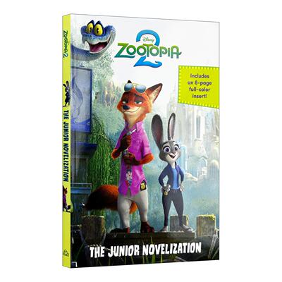 英文原版 Disney Zootopia 2 The Junior Novelization 迪士尼 疯狂动物城2 青少年小说版 电影周边 英文版 进口英语原版书籍