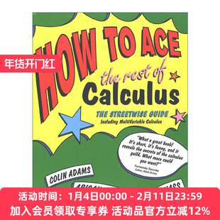 微积分之倚天宝剑  英文原版 How to Ace the Rest of Calculus 打遍泰勒级数 多重积分 偏导数 向量微积分 英文版 进口英语原版书