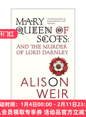 英文原版 Mary Queen Of Scots 苏格兰女王玛丽与达恩利勋爵之死 艾莉森·威尔 英文版 进口英语原版书籍