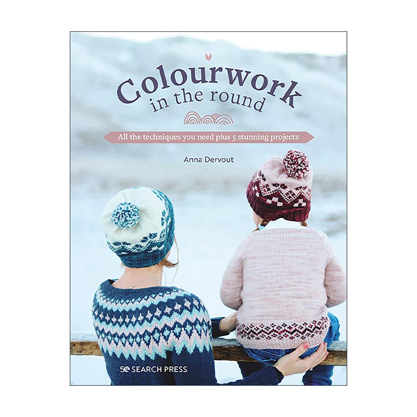 英文原版 Colourwork in the Round 圆育克提花编织全书 从入门到精通的5款唯美作品 零基础费尔岛 英文版 进口英语原版书籍