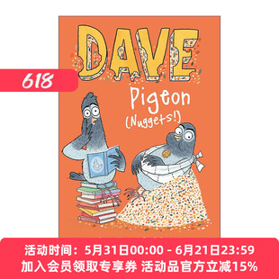 英文原版 Dave Pigeon Nuggets 鸽子戴夫2 Swapna Haddow儿童幽默插画故事书 英文版 进口英语原版书籍