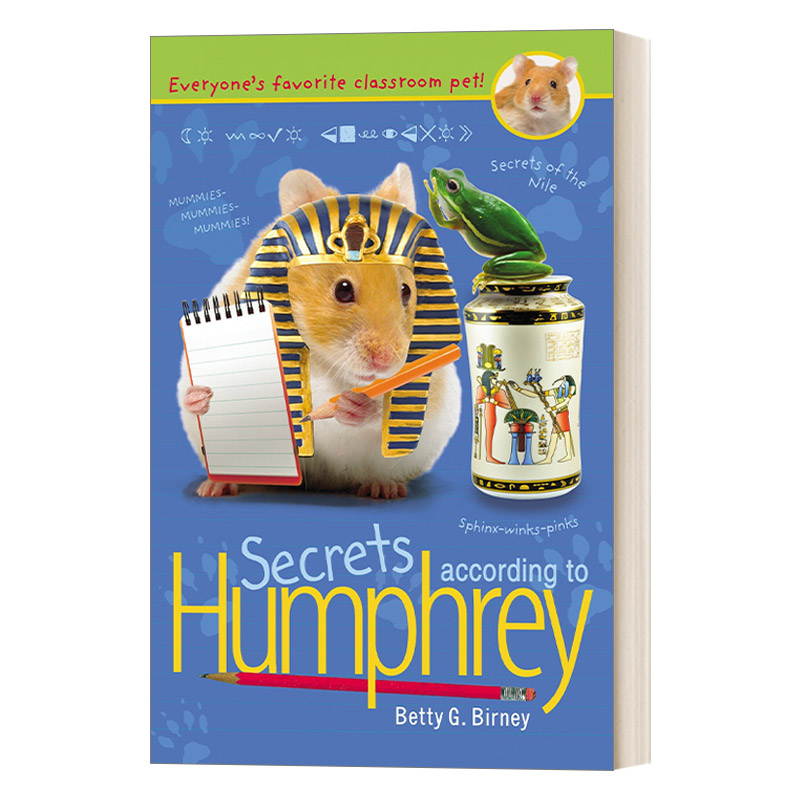 汉弗瑞的秘密 英文原版 Secrets According to Humphrey 儿童校园动物小说 Betty G. Birney 英文版 进口英语原版书籍