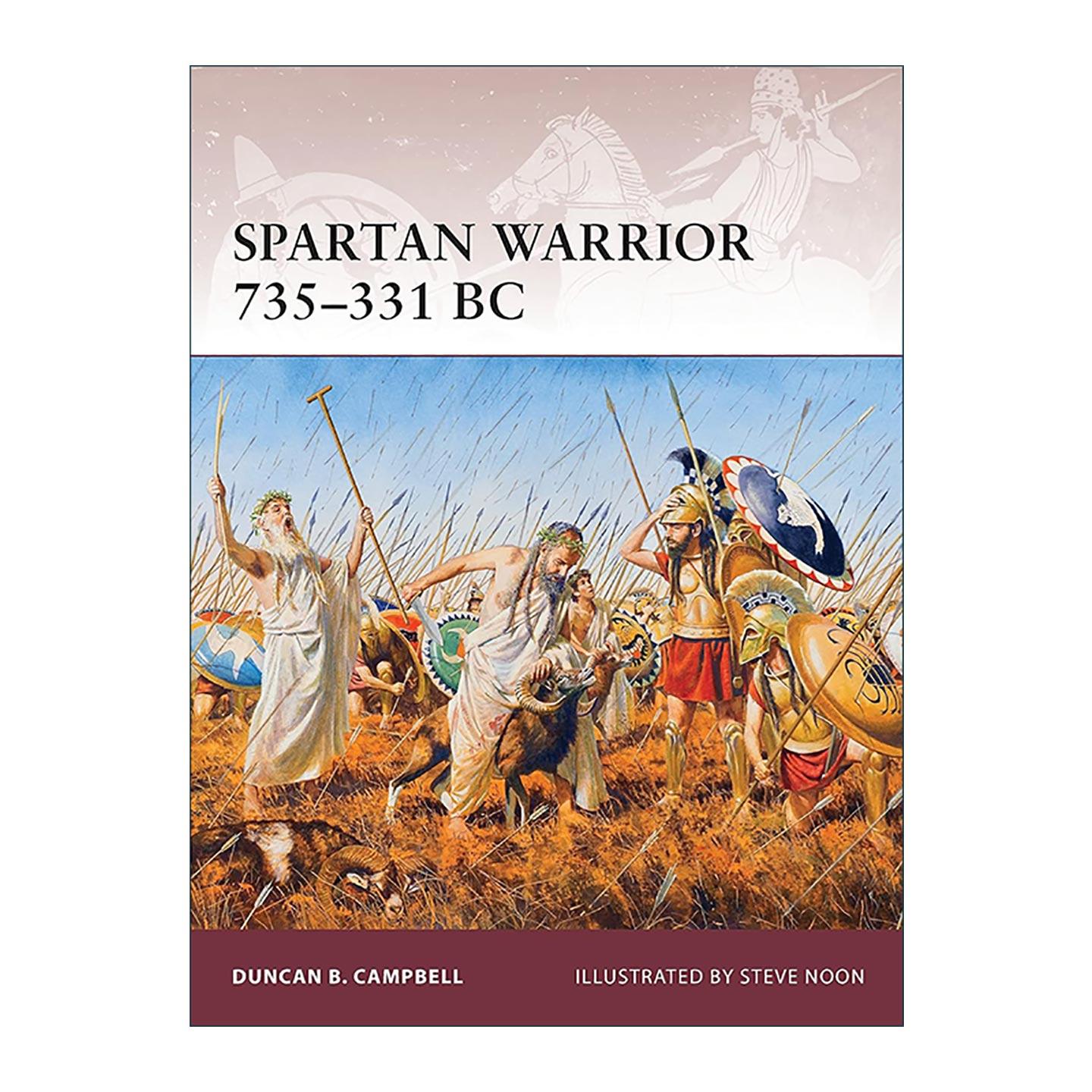 英文原版 Spartan Warrior 735–331 BC 斯巴达战士 历史上的战士系列 英文版 进口英语原版书籍