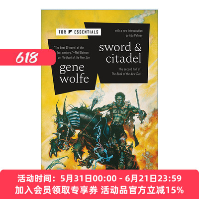 新日之书3-4合集 英文原版 Sword & Citadel The Second Half of The Book of the New Sun 1981年年星云小说奖 吉恩沃尔夫 英文版