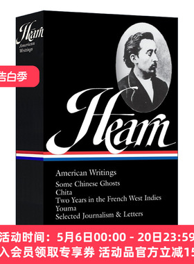 英文原版小说 Lafcadio Hearn American Writings 小泉八云 精装 英文版 进口英语原版书籍