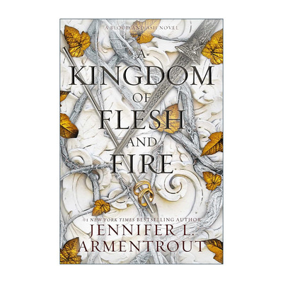 英文原版 A Kingdom of Flesh and Fire 有血有肉的王国 来自血与尘2 精装 奇幻浪漫小说 英文版 进口英语原版书籍