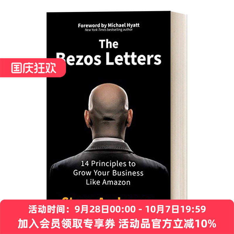 贝索斯的信 英文原版 The Bezos Letters 像亚马逊一样发展业务的14条原则 英文版 进口英语原版书籍