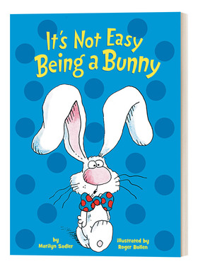 长耳兔 成为兔子不容易 英文原版 It's Not Easy Being Bunny 纸板书 儿童绘本 Marilyn Sadler 英文版 进口英语原版书籍