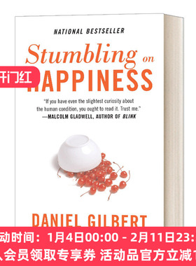 英文原版 Stumbling on Happiness 撞上幸福 哈佛幸福课 豆瓣推荐 英文版 进口英语原版书籍