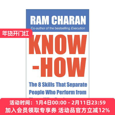 英文原版 Know-How 持续练8个Know-How 你就是成功领导人 英文版 进口英语原版书籍