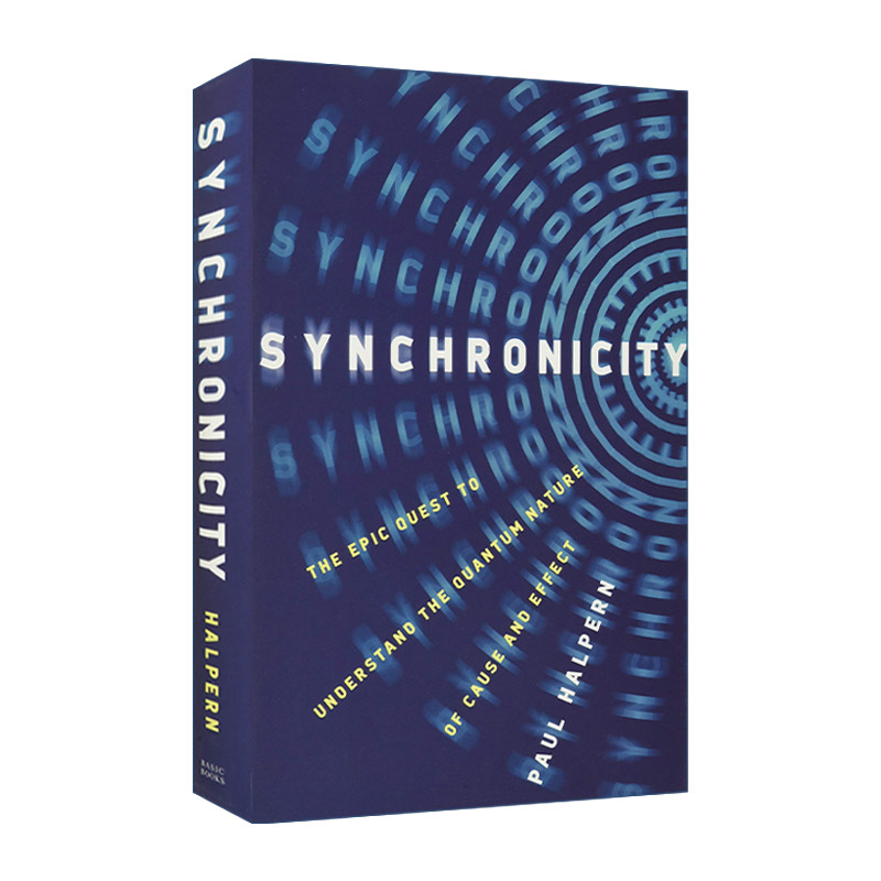 共时性  英文原版 Synchronicity 因果的量子本性 精装物理学科普 保罗·哈尔彭Paul Halpern 英文版 进口英语原版书籍