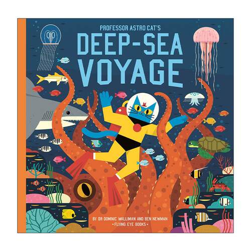 英文原版 Professor Astro Cat's Deep Sea Voyage 太空猫 深海之旅 儿童海洋科普百科精装绘本 英文版 进口英语原版书籍