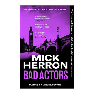 坏角色 进口英语书籍 斯劳部门系列 米克·埃隆 Bad Actors Slough 网剧流人原著间谍小说 坏演员 英文原版 Mick House Herron