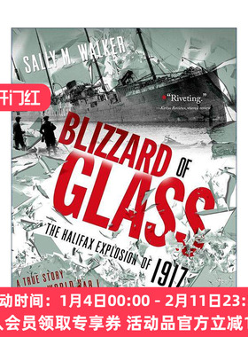 英文原版 Blizzard of Glass The Halifax Explosion of 1917 英文版 进口英语原版书籍