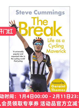 英文原版 The Break 突破自我 环法自行车赛车手Steve Cummings自传 纪录片逆风飞驰 英文版 进口英语原版书籍