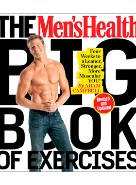男性健身指南 英文原版 The Men's Health Big Book of Exercises 四周练出一身肌肉 Adam Campbell 英文版 进口英语原版书籍