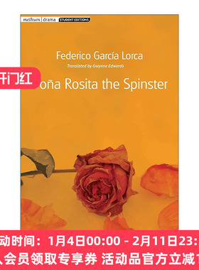 英文原版 Dona Rosita the Spinster 老处女唐纳·罗西塔 洛尔迦戏剧 英文版 进口英语原版书籍