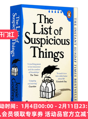 英文原版 The List of Suspicious Things 嫌疑人清单 悬疑亲情友谊小说 Jennie Godfrey BBC推荐 英文版 进口英语原版书籍