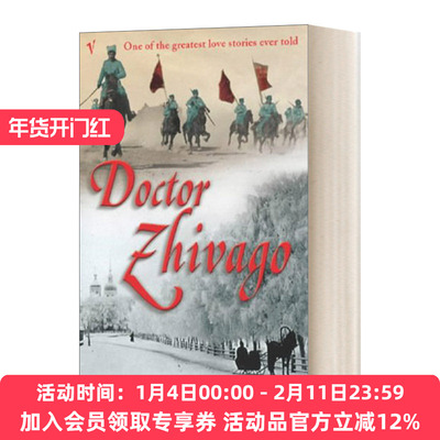 日瓦格医生 英文原版 Doctor Zhivago 鲍里斯·帕斯捷尔纳克 英文版 进口英语原版书籍