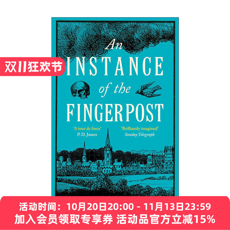 英文原版 An Instance of the Fingerpost 指路标的实例 伊恩·皮尔斯历史神秘推理小说 英文版 进口英语原版书籍