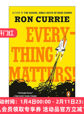 英文原版 Everything Matters 一切都很重要 家庭传奇故事 Ron Currie 英文版 进口英语原版书籍