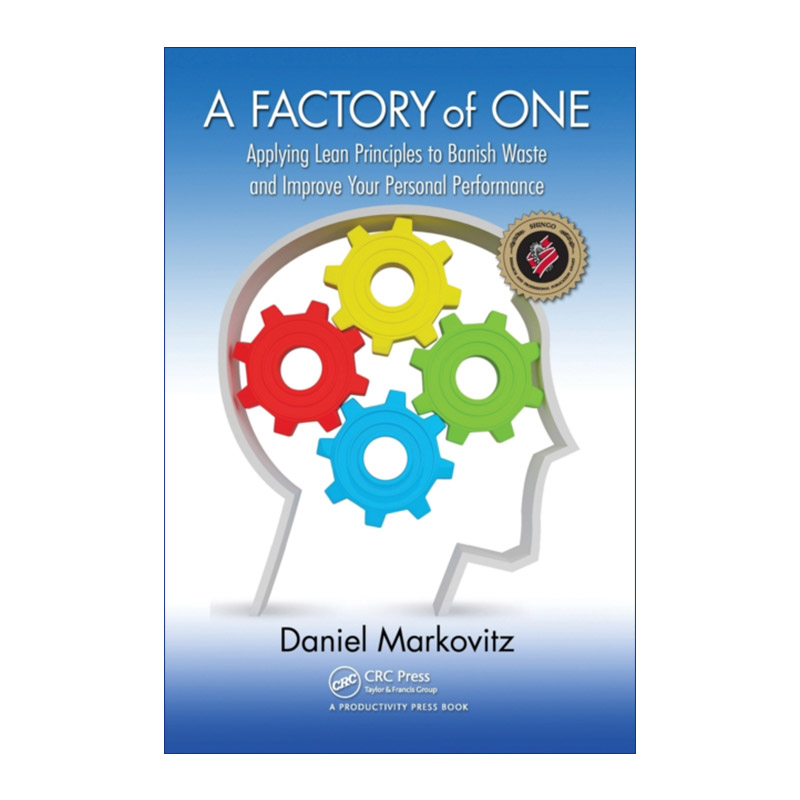 精益工作法 英文原版 A Factory of One 超级简单实用的个人绩效提升指南 英文版 进口英语原版书籍