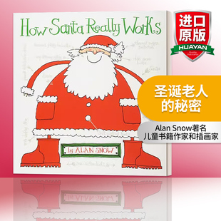 Really Works 进口英语原版 How 书籍 英文版 Santa 秘密 英文原版 圣诞老人