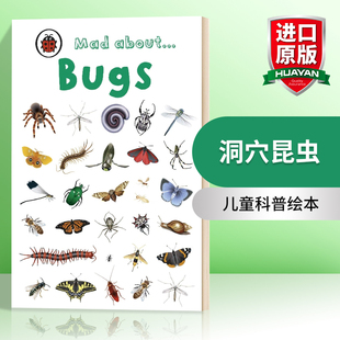 about系列 洞穴昆虫 About 华研原版 动物科普 进口英语书籍可搭让人着迷 绘本 英文版 英文原版 太空 Mad 幼儿启蒙 Bugs