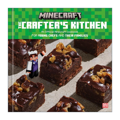 英文原版 The Crafter's Kitchen 工匠的厨房 我的世界官方食谱 精装 英文版 进口英语原版书籍