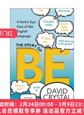 英文原版 The Story of Be 动词be的故事 通过一个动词来探讨英语语言 精装 英文版 进口英语原版书籍
