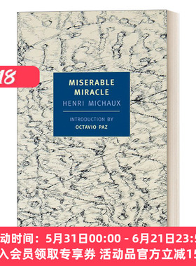 悲惨的奇迹 英文原版 Miserable Miracle New York Review Books Classics Henri Michaux 英文版 进口英语原版书籍