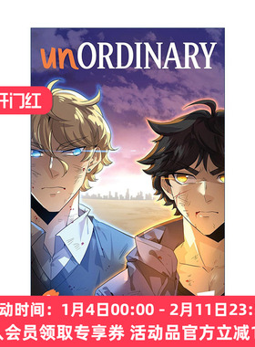 英文原版 Unordinary 异能者2 WEBTOON热门青少年奇幻网漫 uru-chan 英文版 进口英语原版书籍