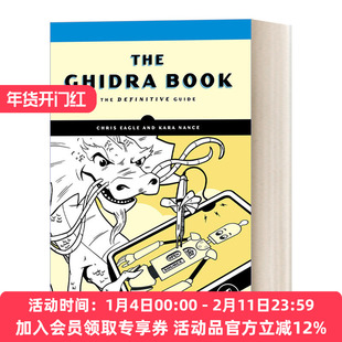 英文原版 The Ghidra Book Ghidra之书 软件终极指南 逆向工程工具 软件分析 计算机 Chris Eagle 英文版 进口英语原版书籍